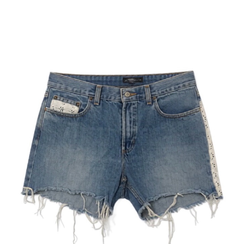 Old Navy Distressed Blue Jean Shorts